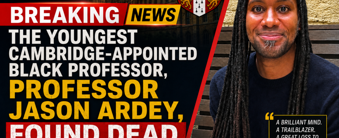 BREAKING NEWS: Professor Jason Arday Found Dead in London