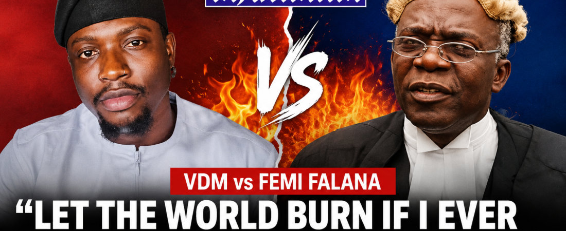 “Let the World Burn If I Ever Greet Femi Falana Again” — VDM