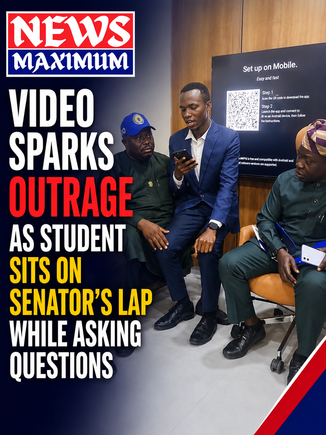 Video Sparks Outrage as Student Sits on Senator’s Lap While Asking Questions
