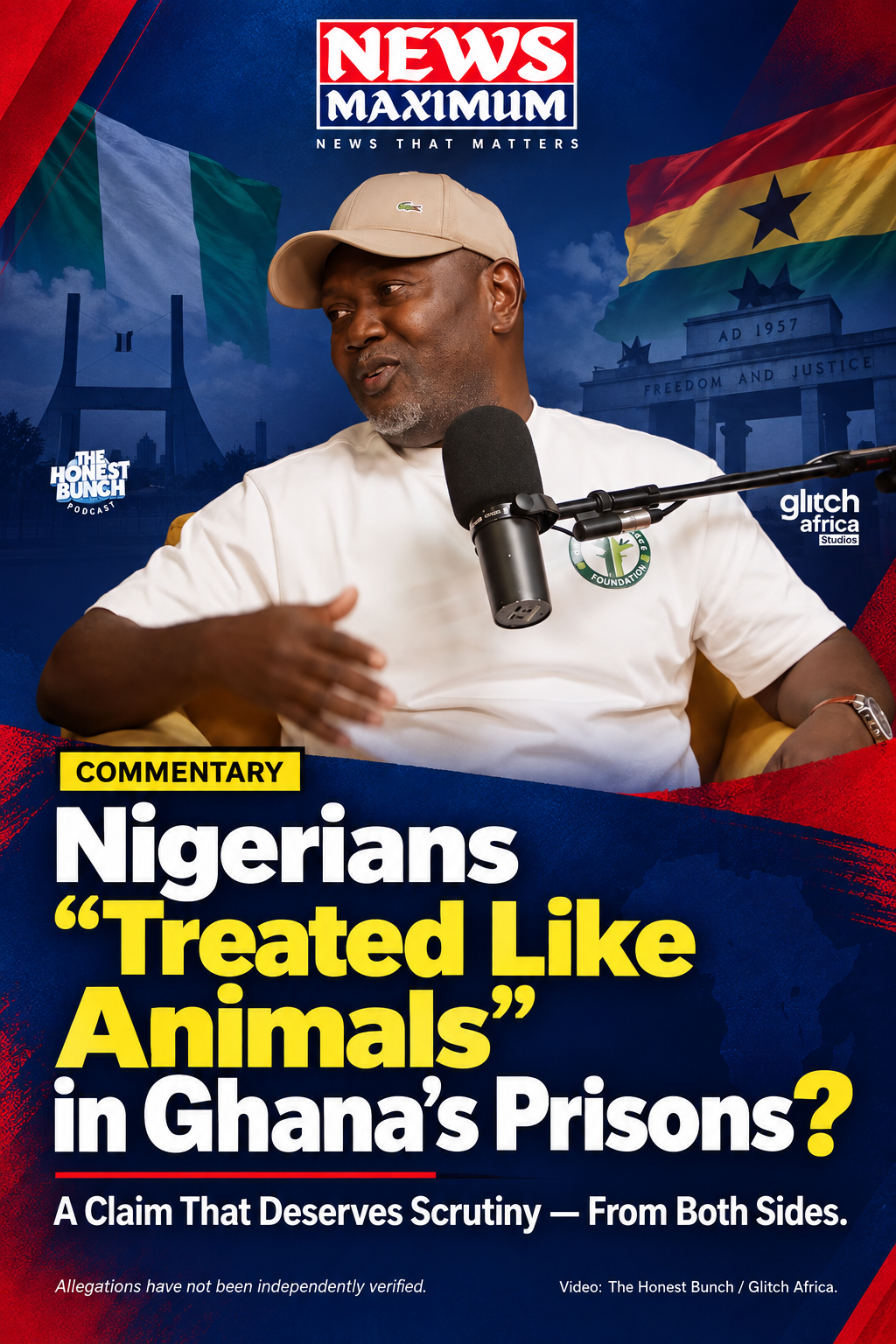 Nigerians “Treated Like Animals” in Ghana’s Prisons? A Claim That Deserves Scrutiny — From Both Sides