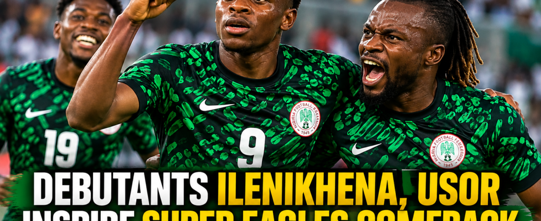 Debutants Ilenikhena, Usor Inspire Super Eagles Comeback as Moses Simon Hits 100 Caps
