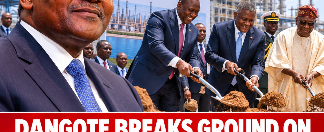 Dangote Breaks Ground on $16bn East African Refinery in Kenya