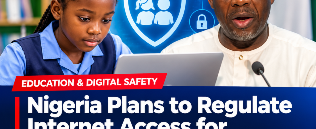 Nigeria plans to regulate internet access for children under 16
