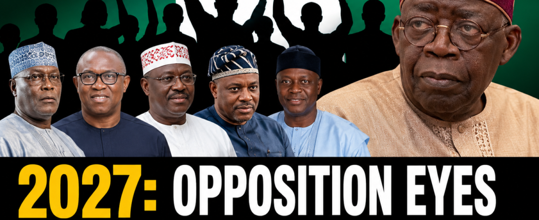 2027: OPPOSITION EYE FOUR-YEAR DEAL, MOVES TO UNITE AGAINST TINUBU