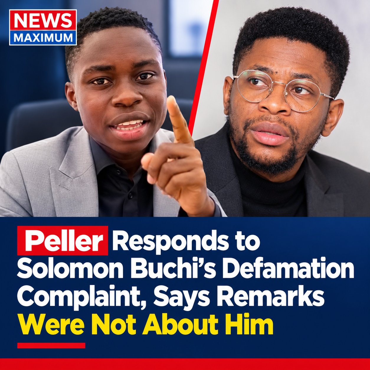 PELLER RESPONDS TO SOLOMON BUCHI’S DEFAMATION COMPLAINTS,SAYS REMARKS WERE NOT ABOUT HIM
