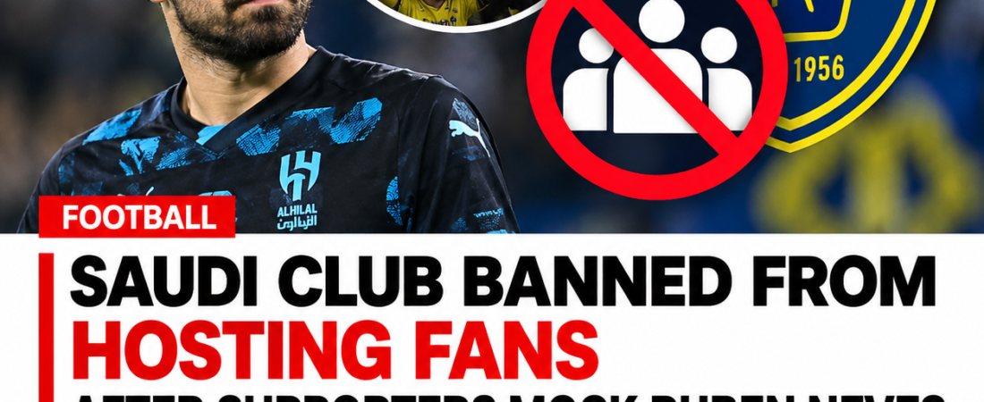 Saudi Club banned from hosting fans after supporters mock Ruben Neves over late friend