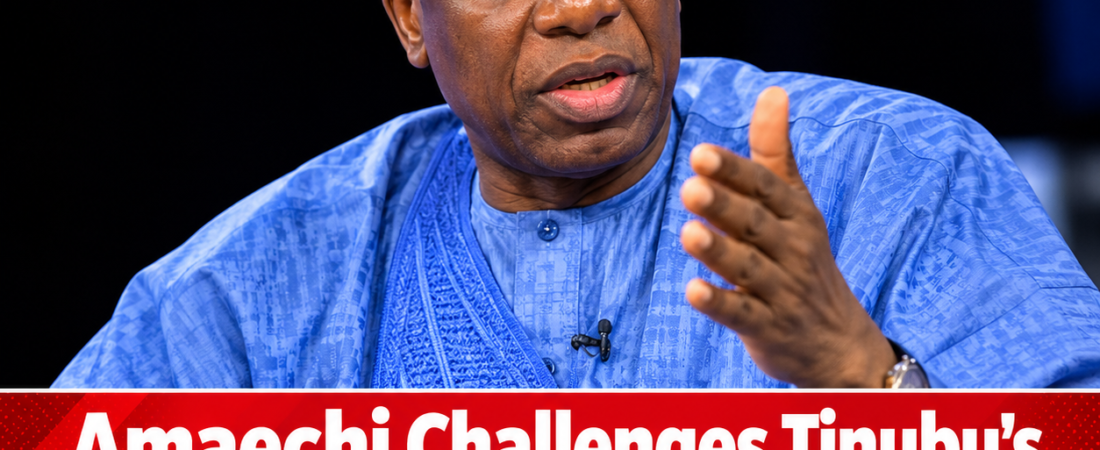 Amechi Challenges Tinubu’s Government to Name Major Completed project